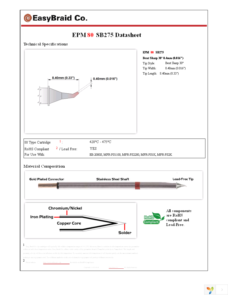 EPM80SB275 Page 1