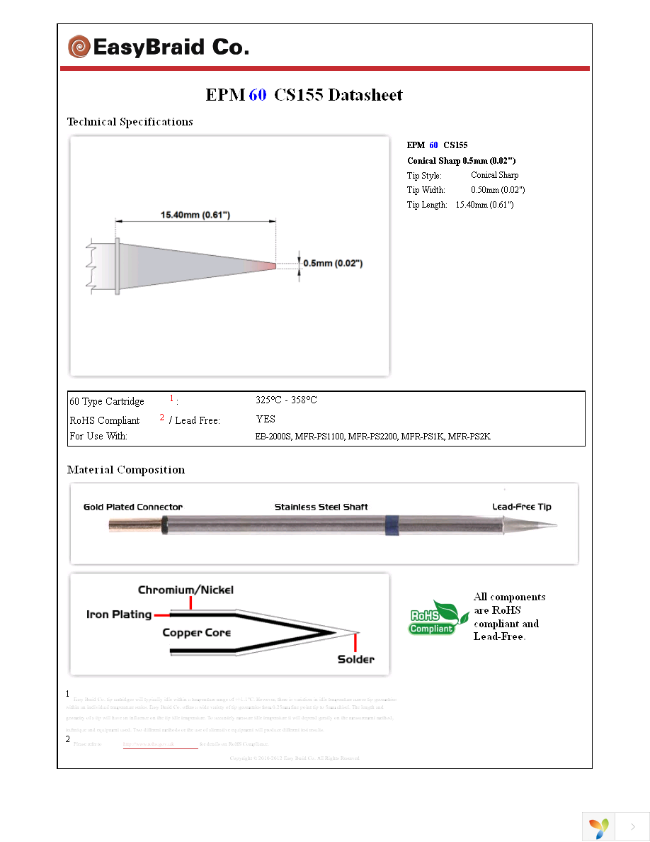 EPM60CS155 Page 1