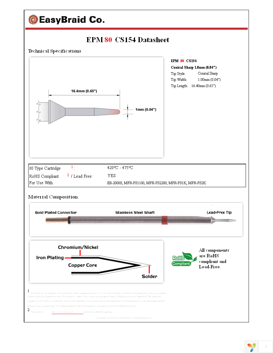 EPM80CS154 Page 1