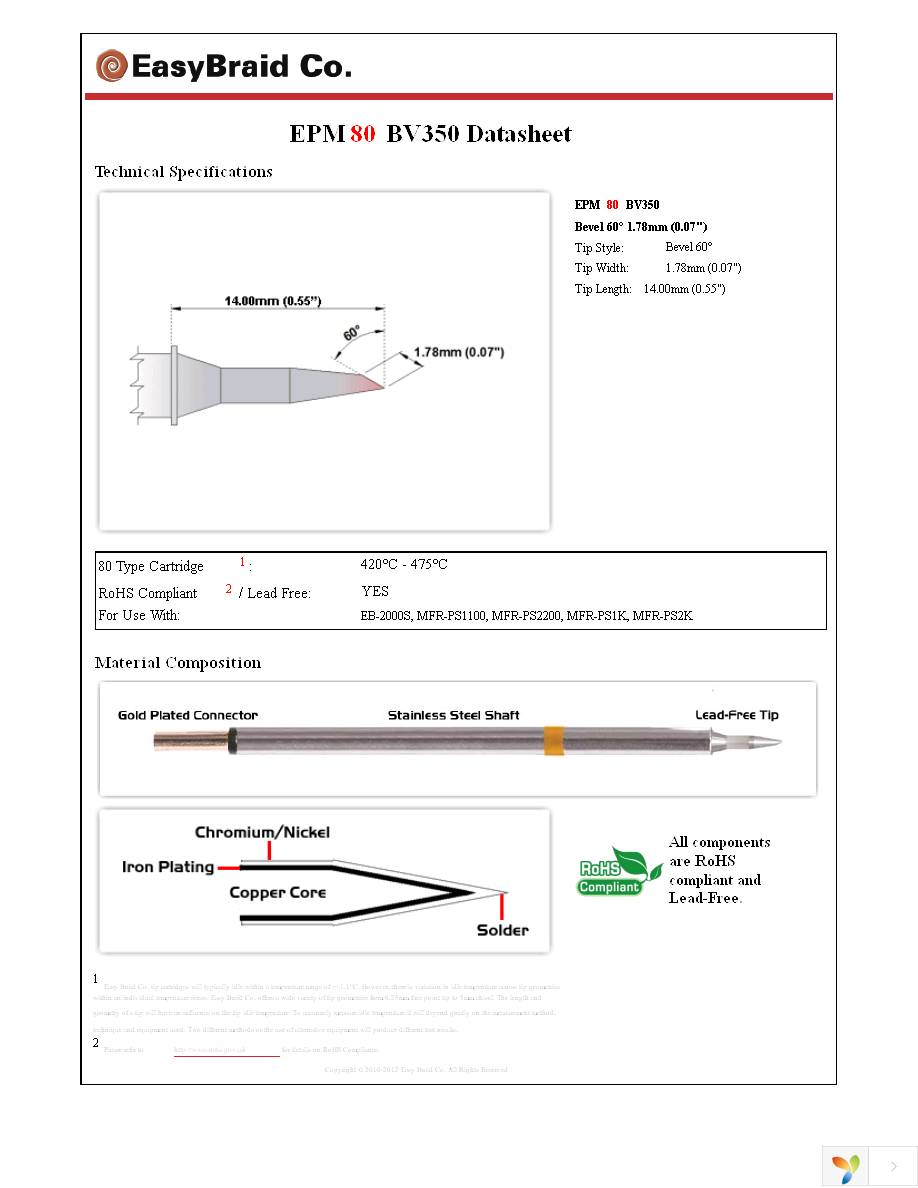 EPM80BV350 Page 1