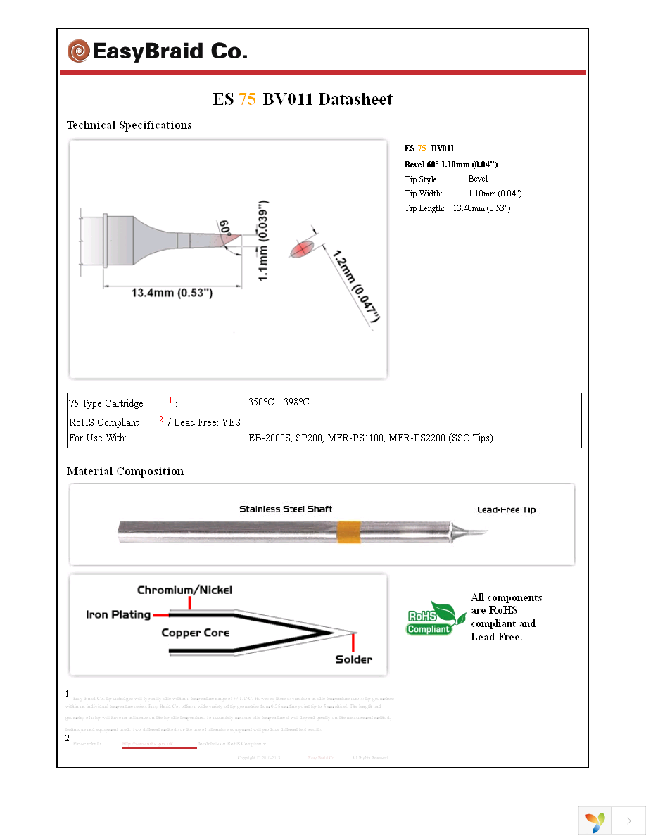 ES75BV011 Page 1