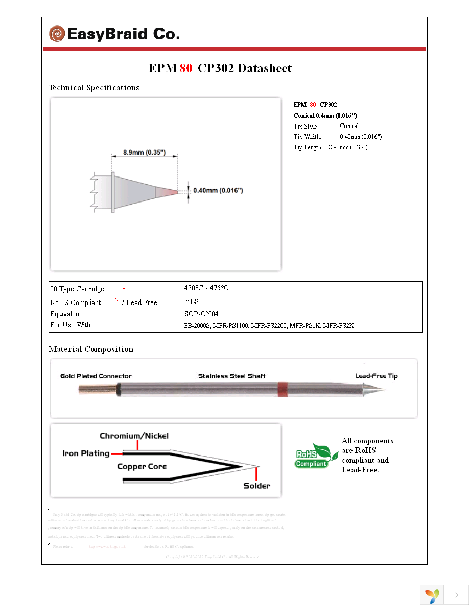 EPM80CP302 Page 1