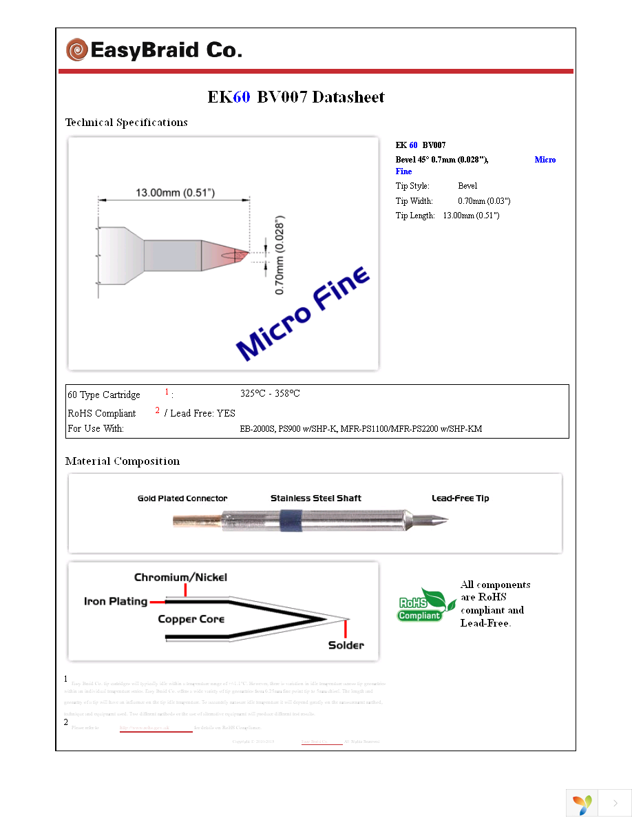 EK60BV007 Page 1