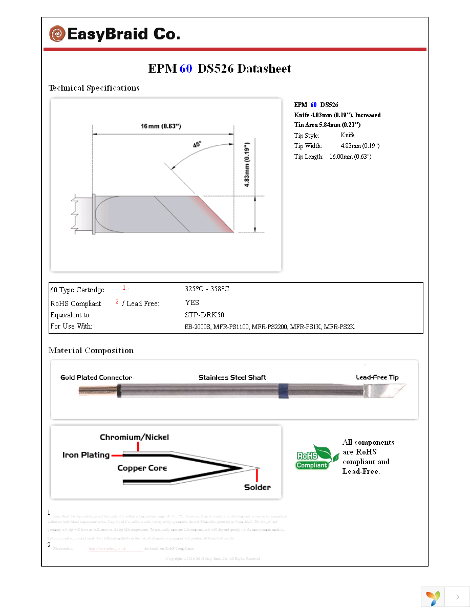 EPM60DS526 Page 1