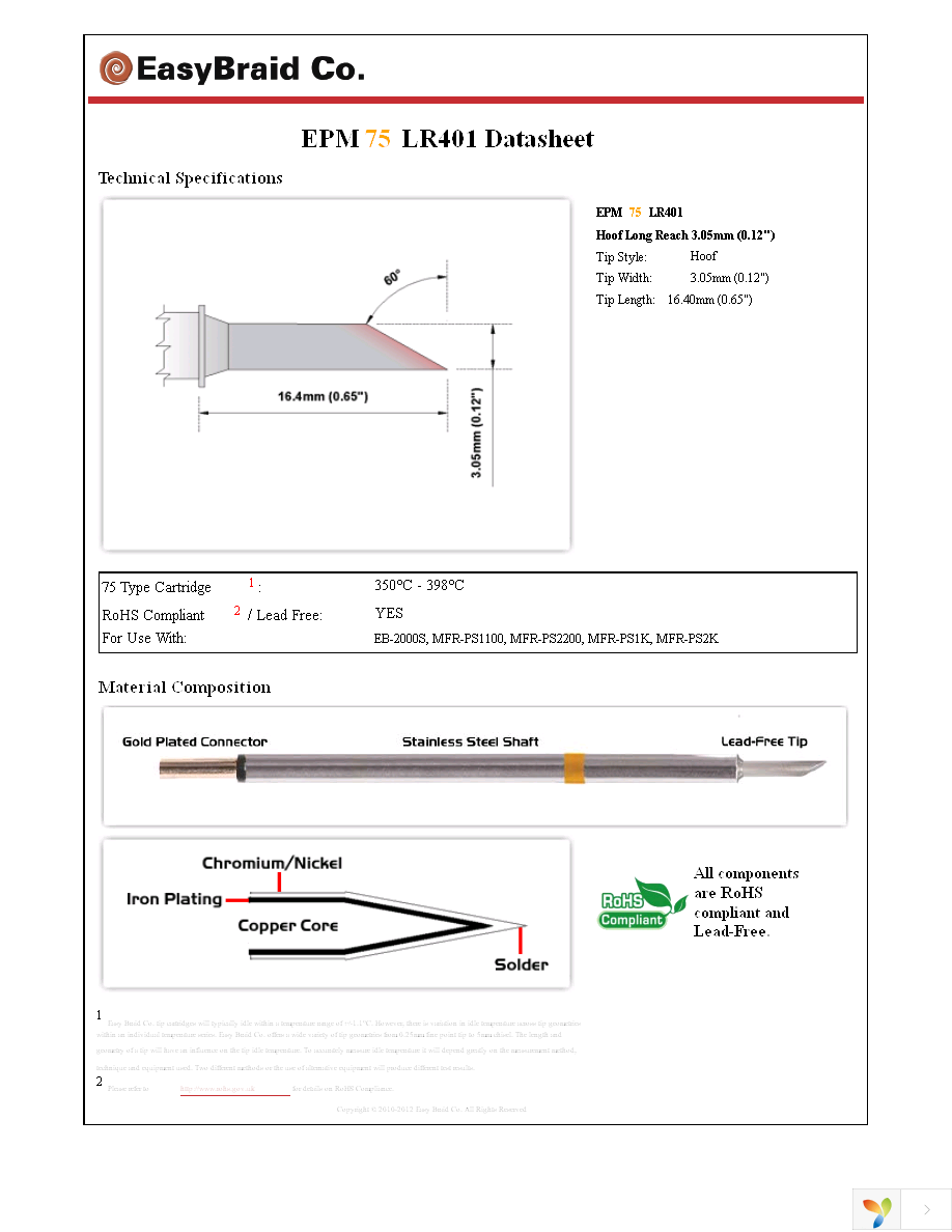 EPM75LR401 Page 1