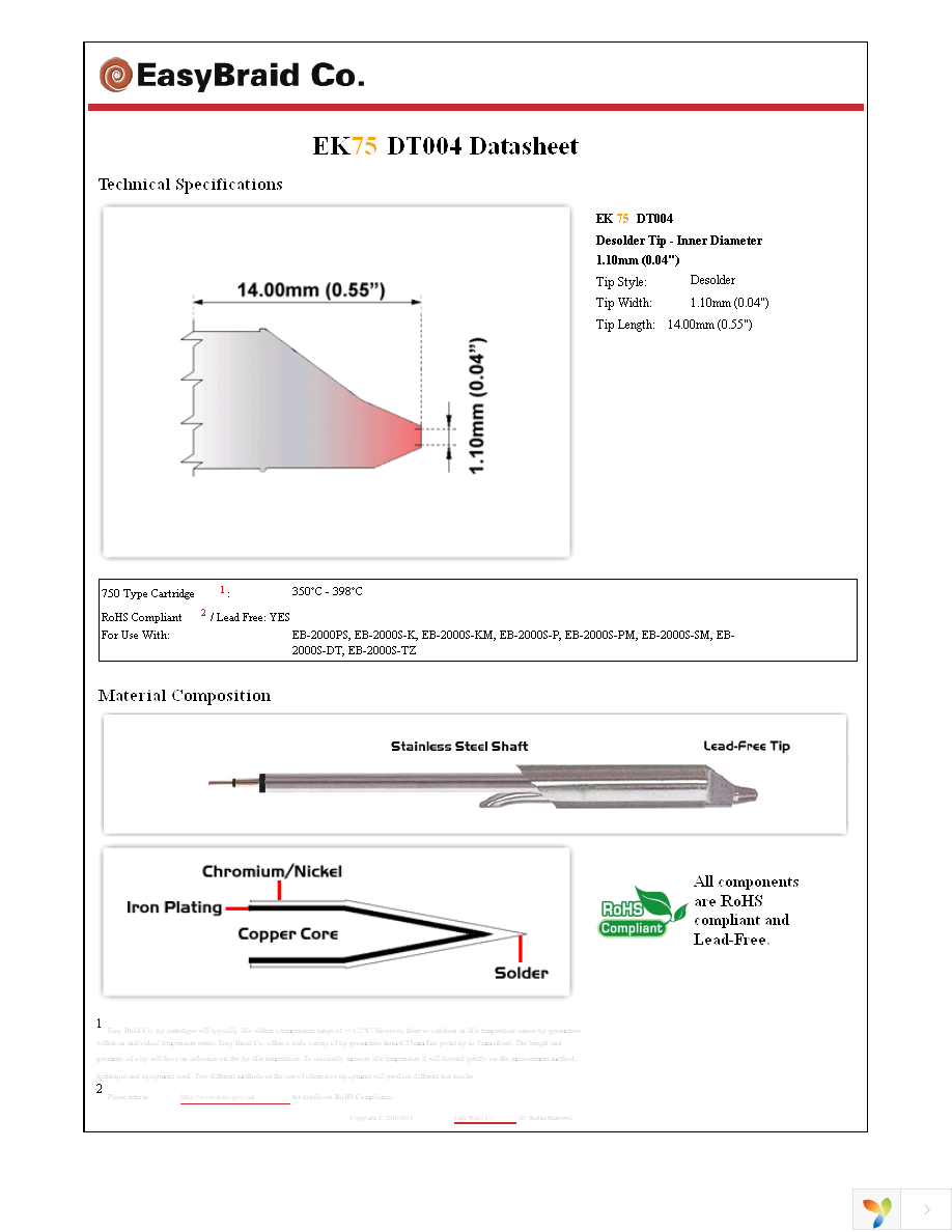 EK75DT004 Page 1