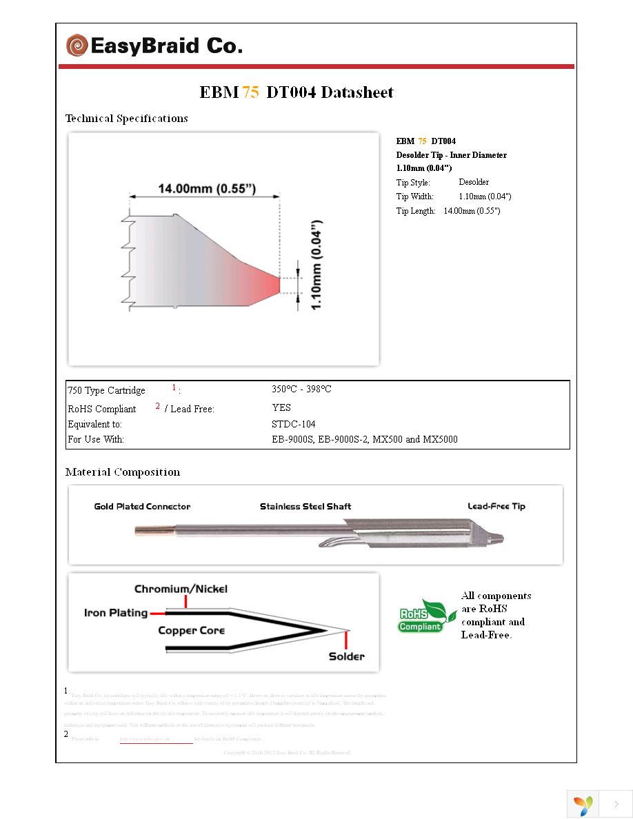 EBM75DT004 Page 1