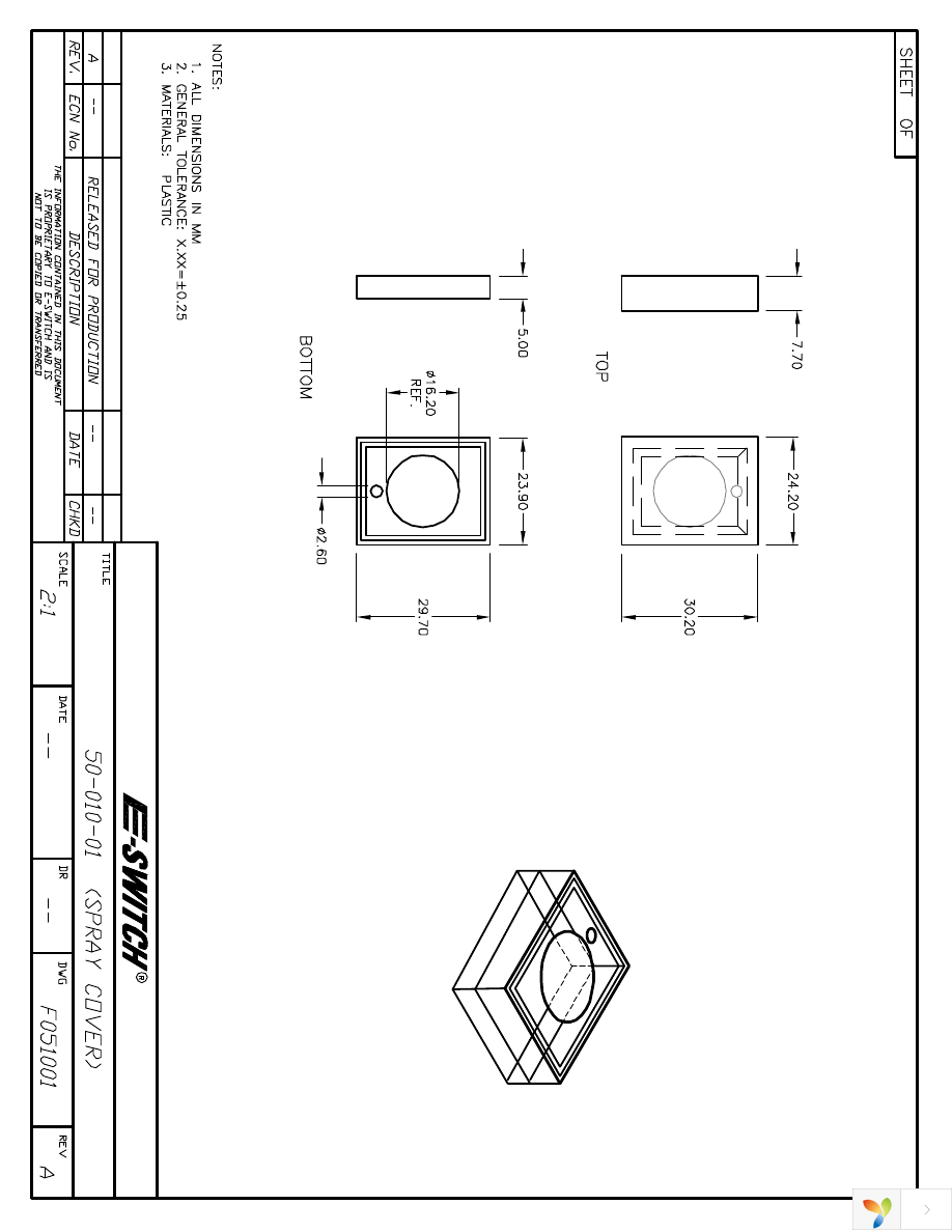 5001001IP65SPRAYCOVER Page 1