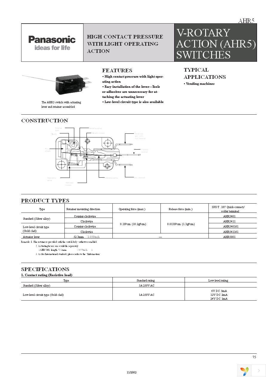 AHR5801 Page 1