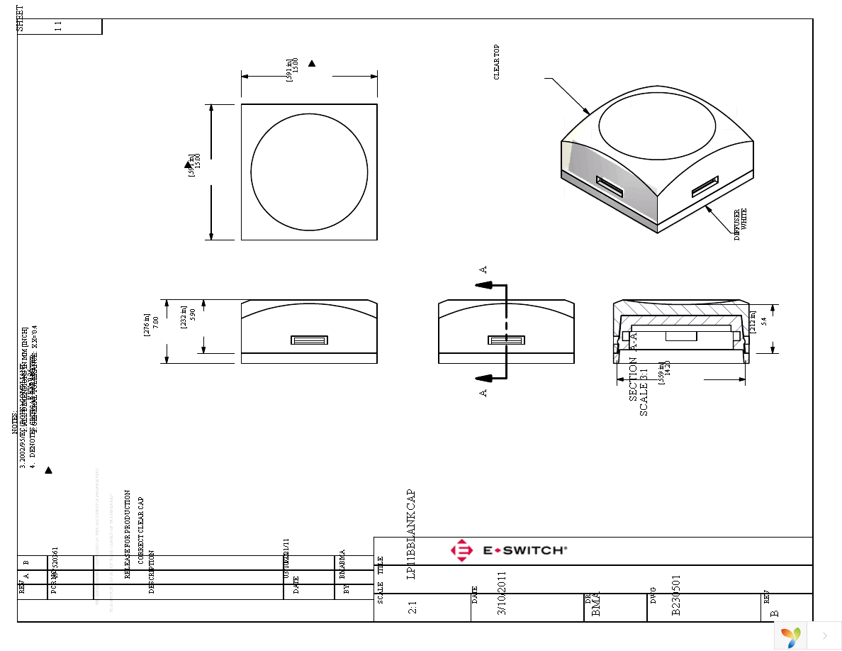 LP11BBLANKCAP Page 1