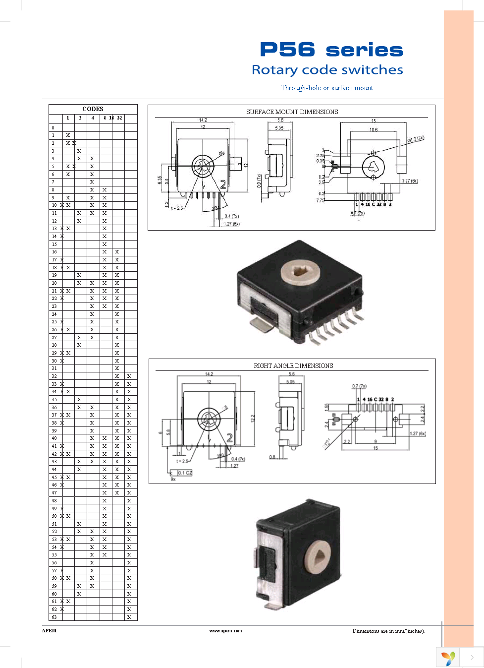 P56SMT964TR Page 2