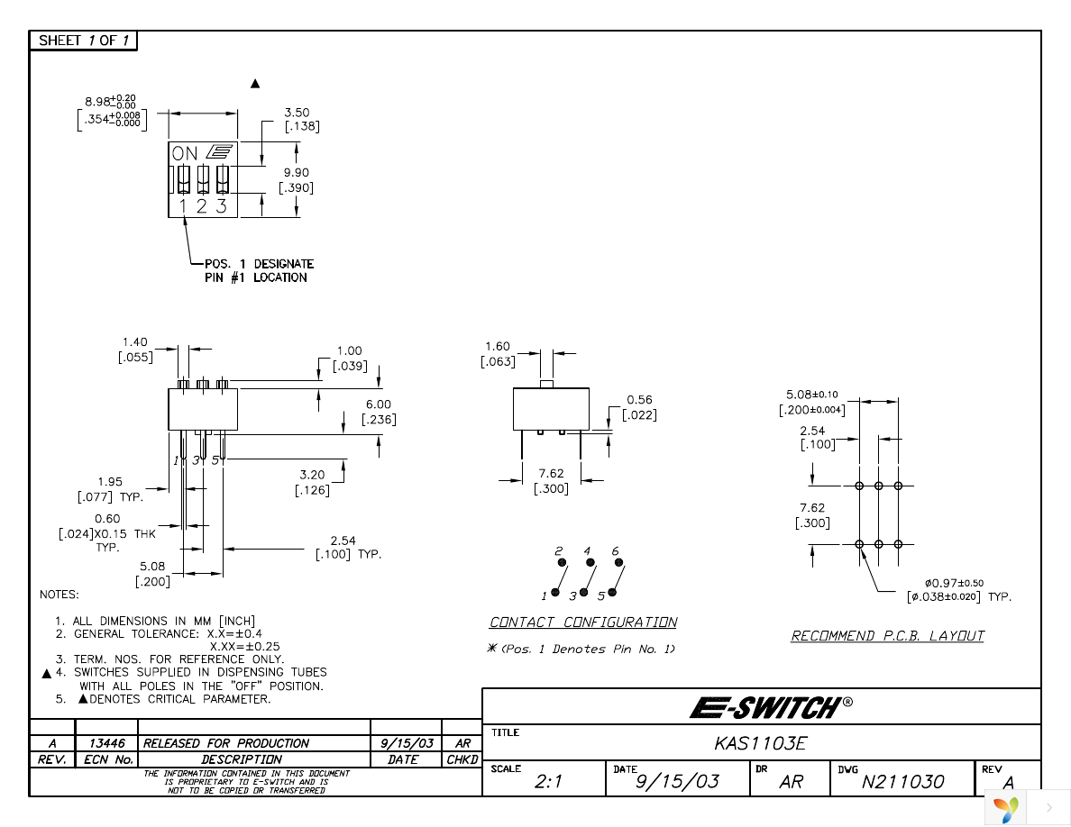 KAS1103E Page 1