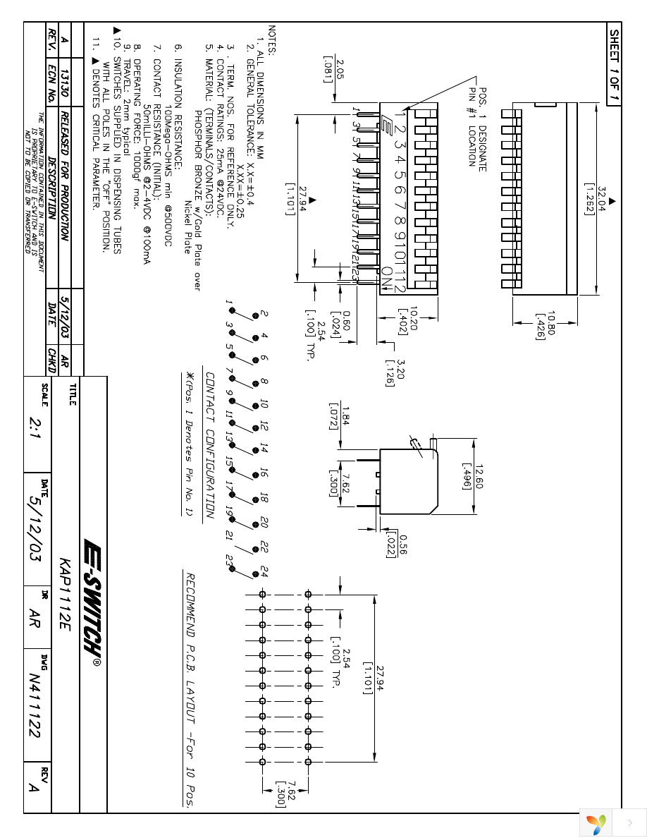 KAP1112E Page 1