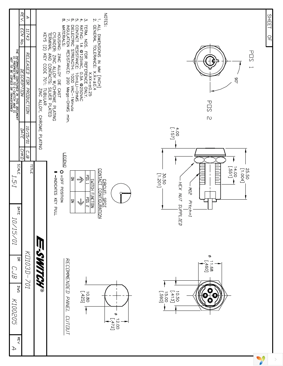 KO103D701 Page 1