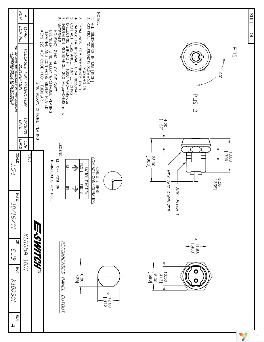 KO105A1001 Page 1