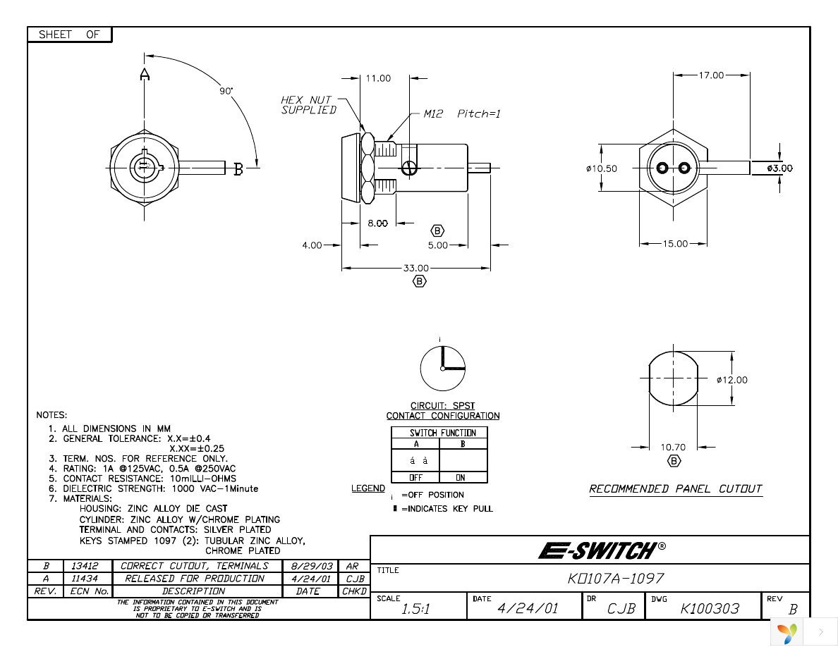 KO107A1097 Page 1