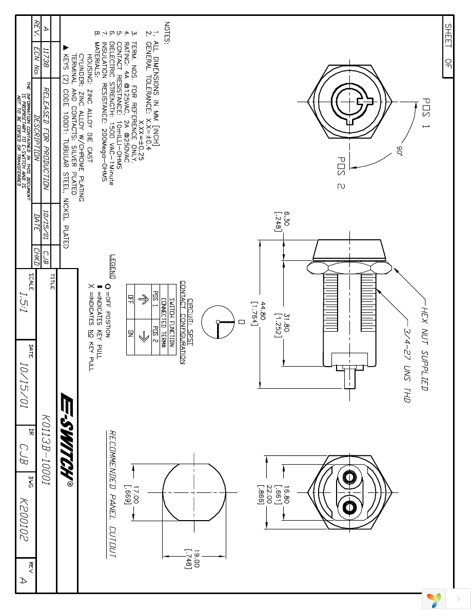 KO113B10001 Page 1