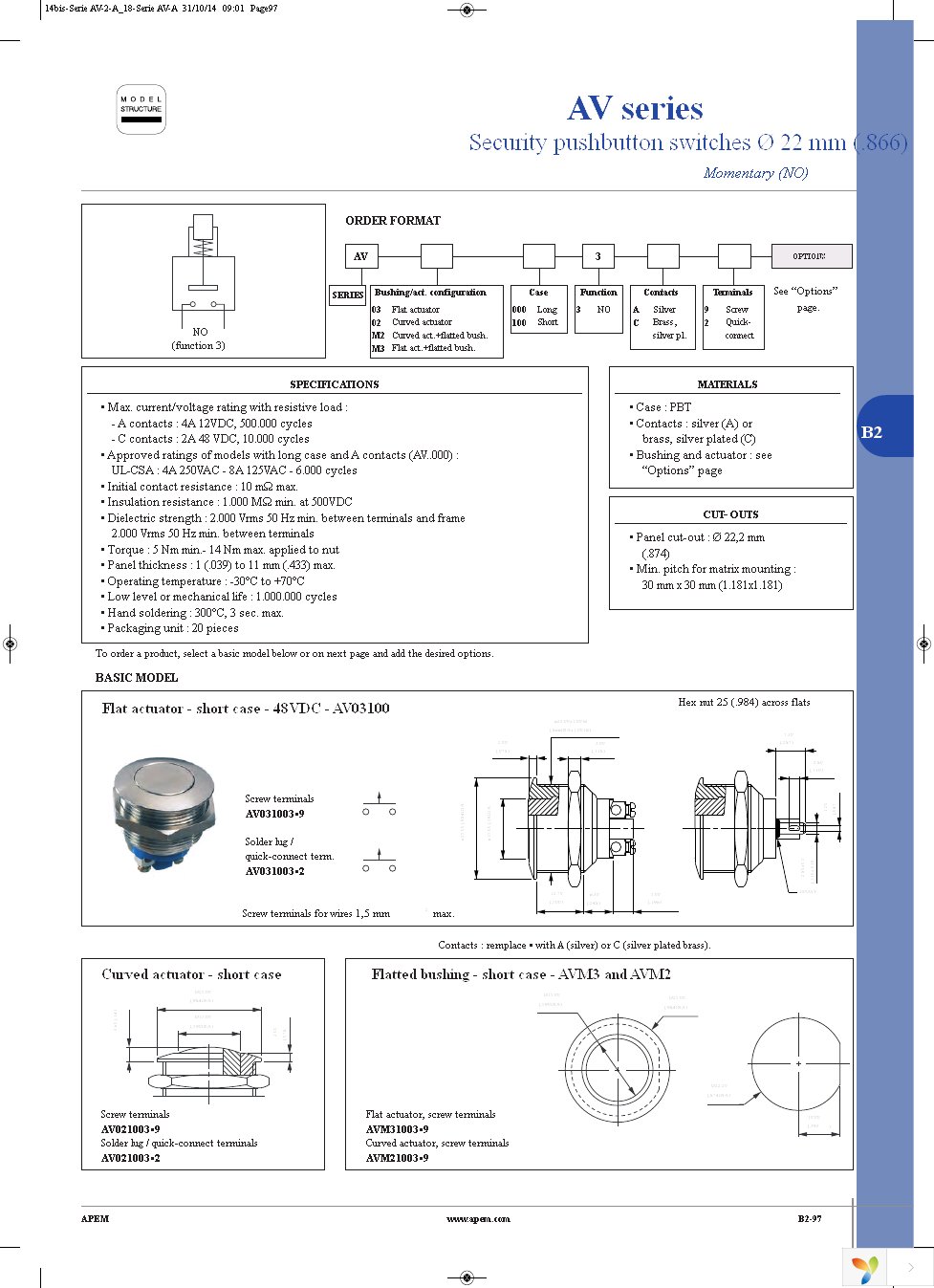 AV0630C900K Page 22