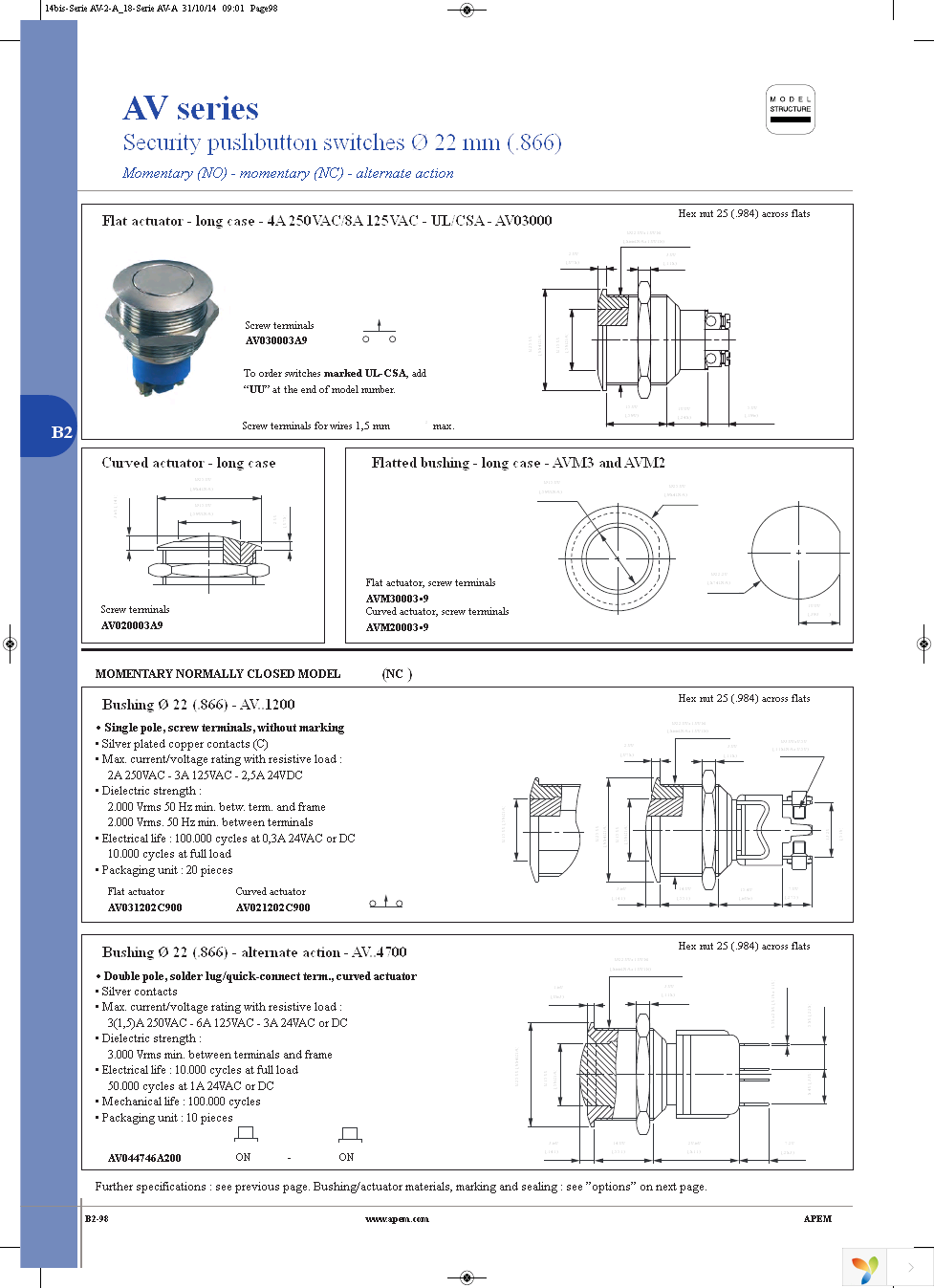 AV0630C900K Page 23