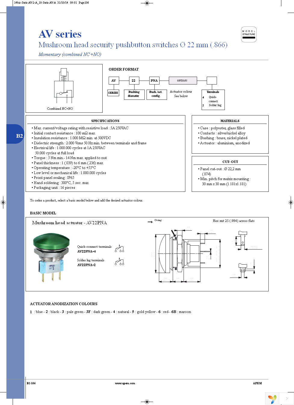 AV0630C900K Page 31