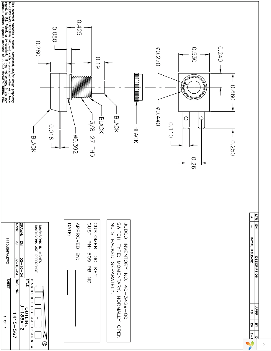 40-3429-00 Page 1