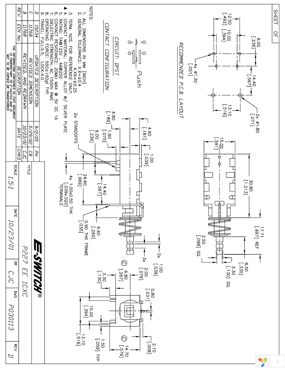 P227EE1CXC Page 1