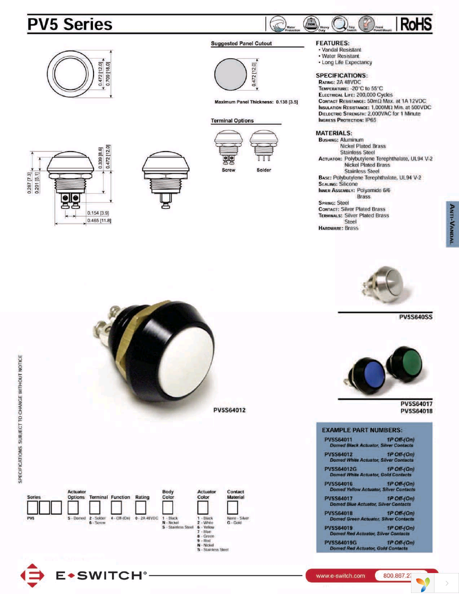 PV5S64019 Page 1