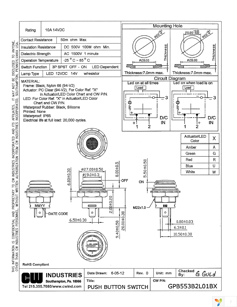 GPB553B2L01BR Page 1