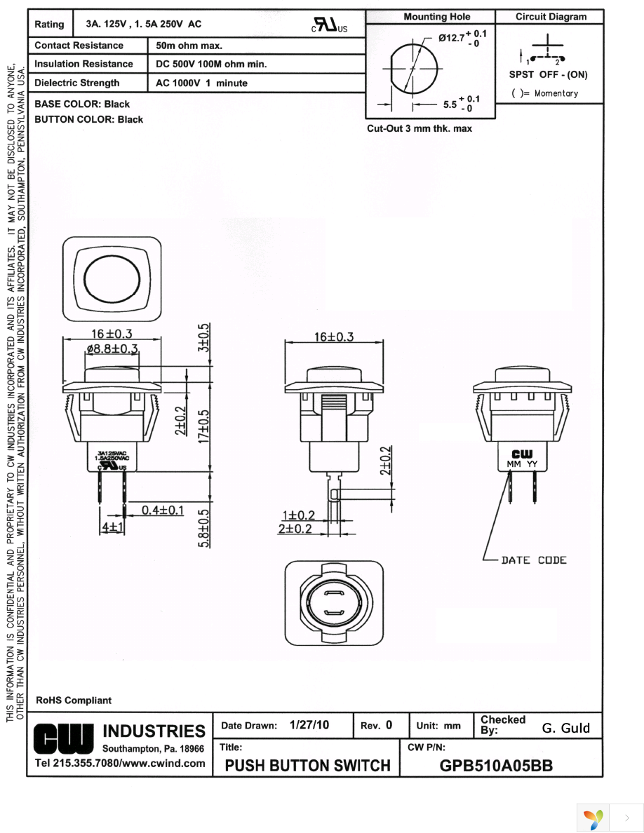 GPB510A05BB Page 1