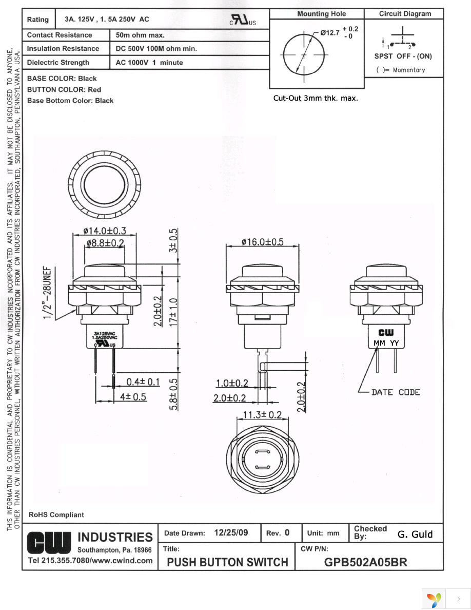 GPB502A05BR Page 1