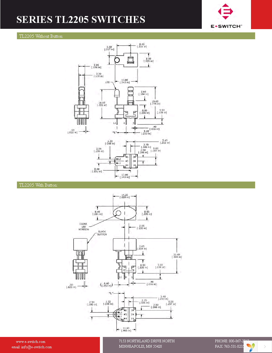 TL2205OABPBB Page 2