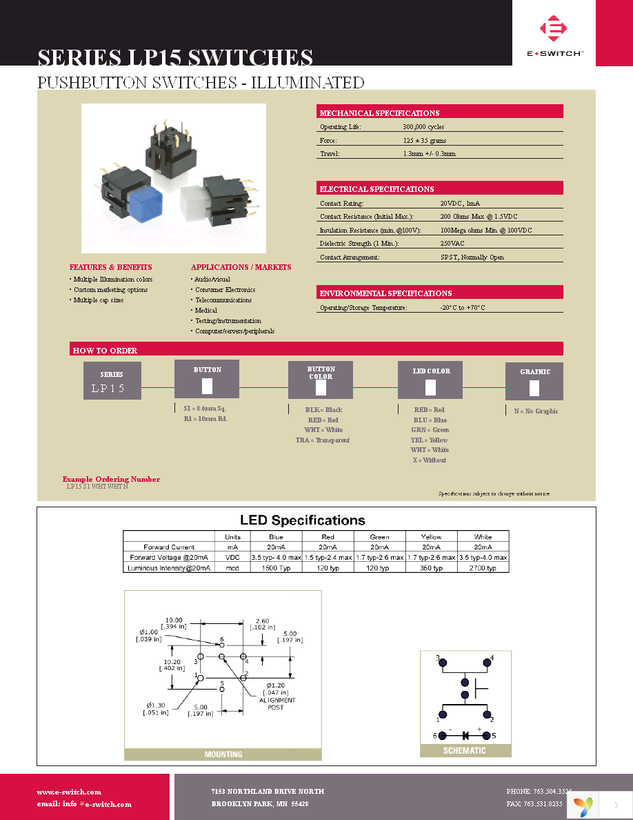 LP15R1WHTBLU-N Page 1