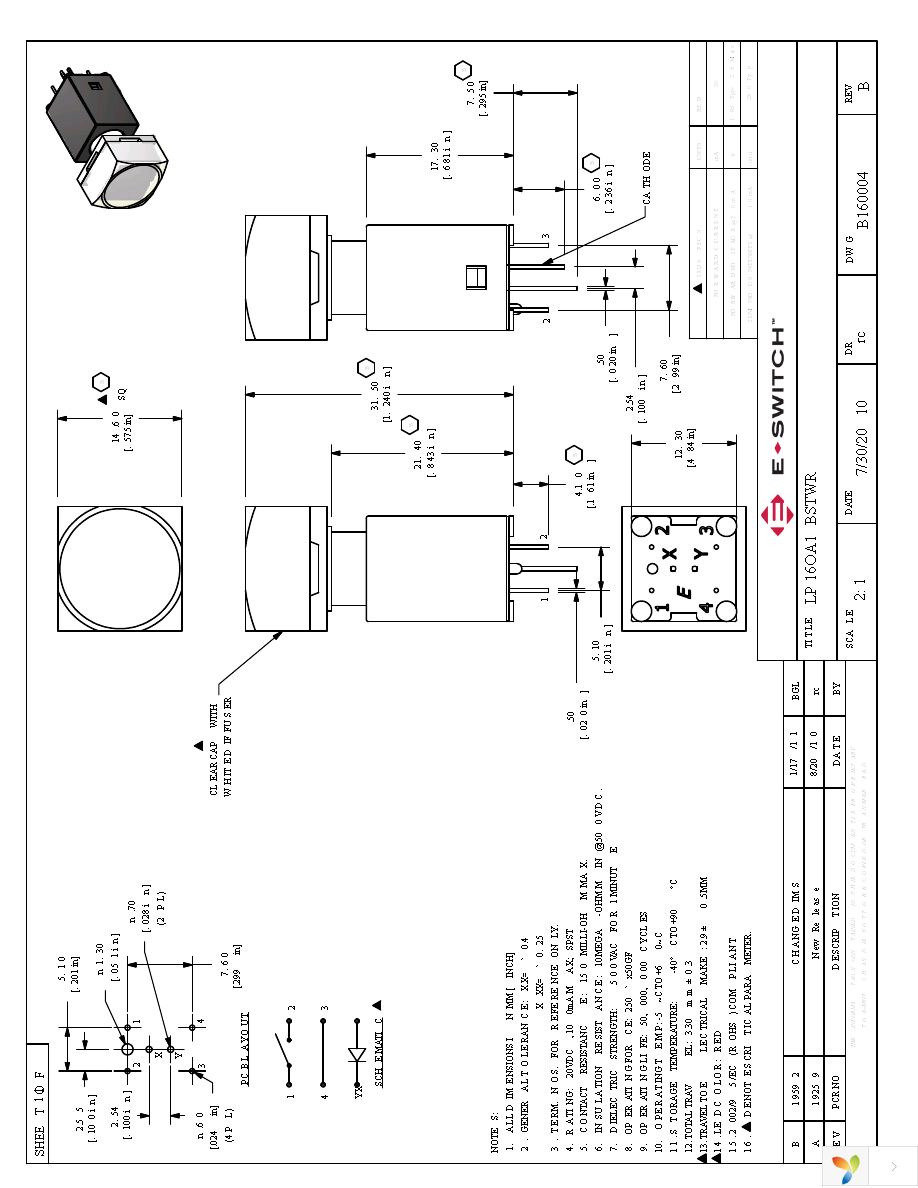 LP16OA1BSTWR Page 1