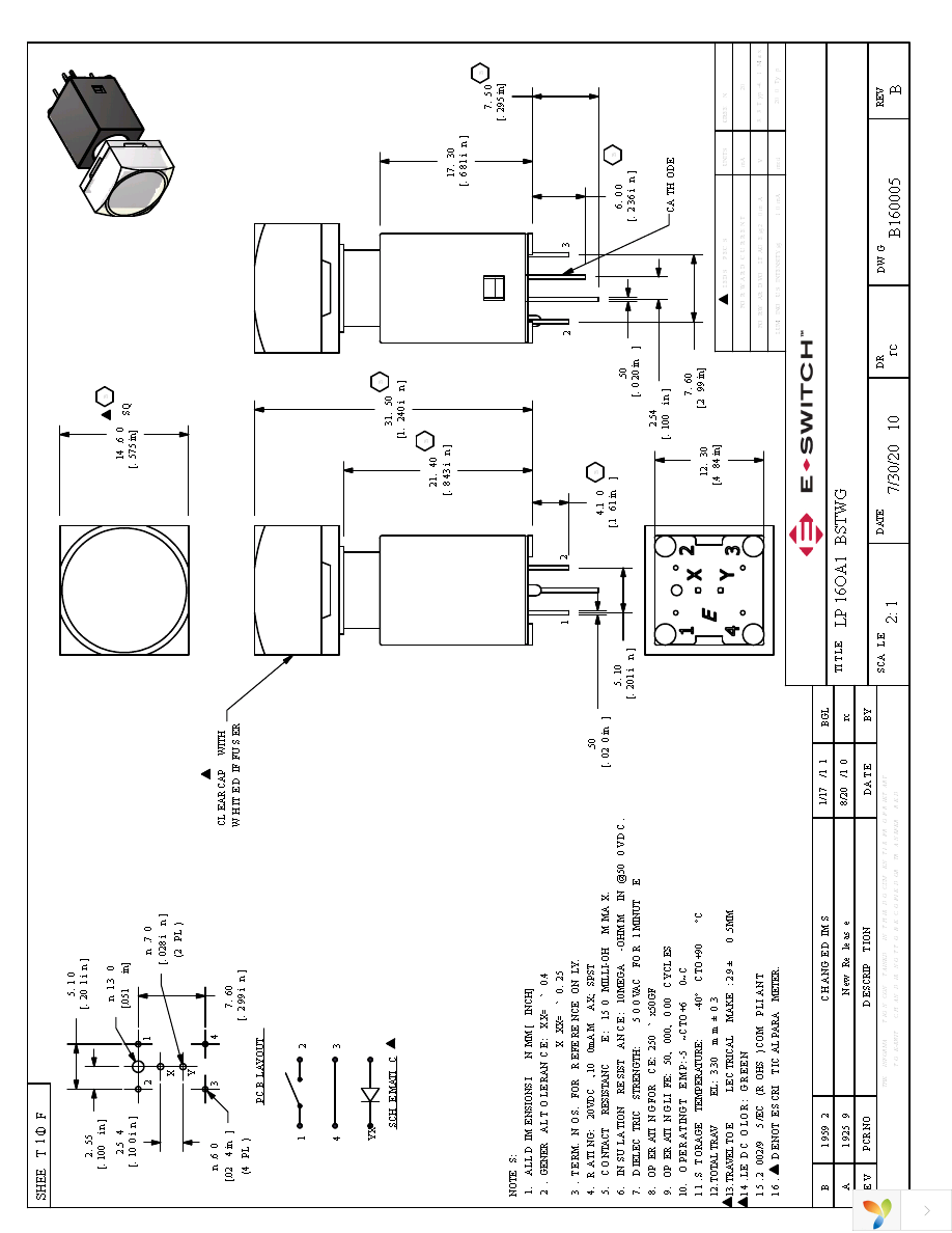 LP16OA1BSTWG Page 1