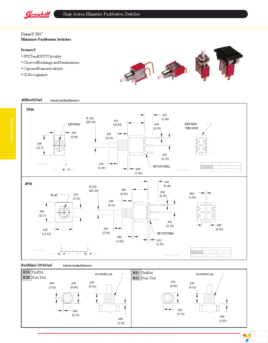 38CSP7B10V2QT Page 1