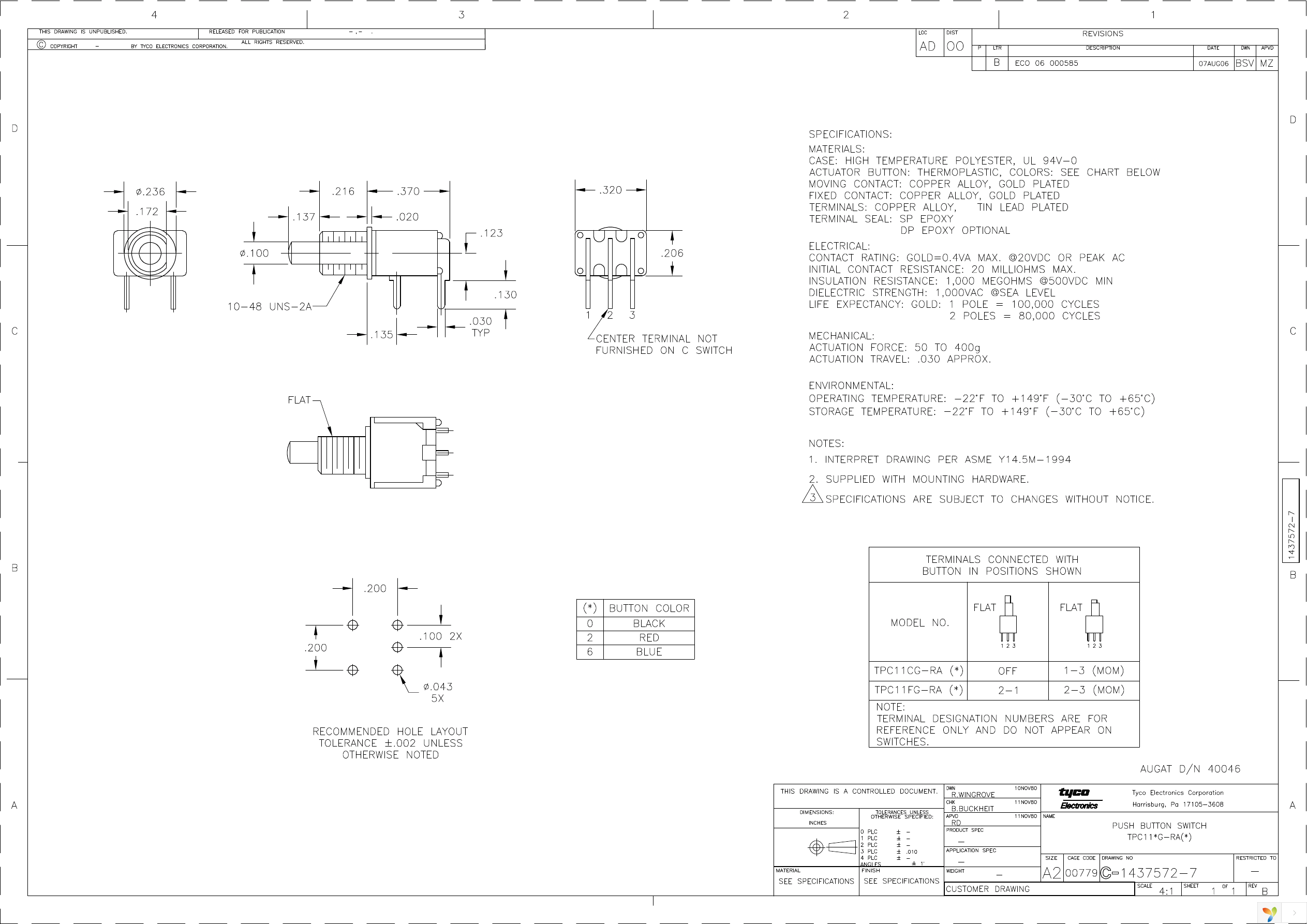 TPC11CGRA0 Page 1