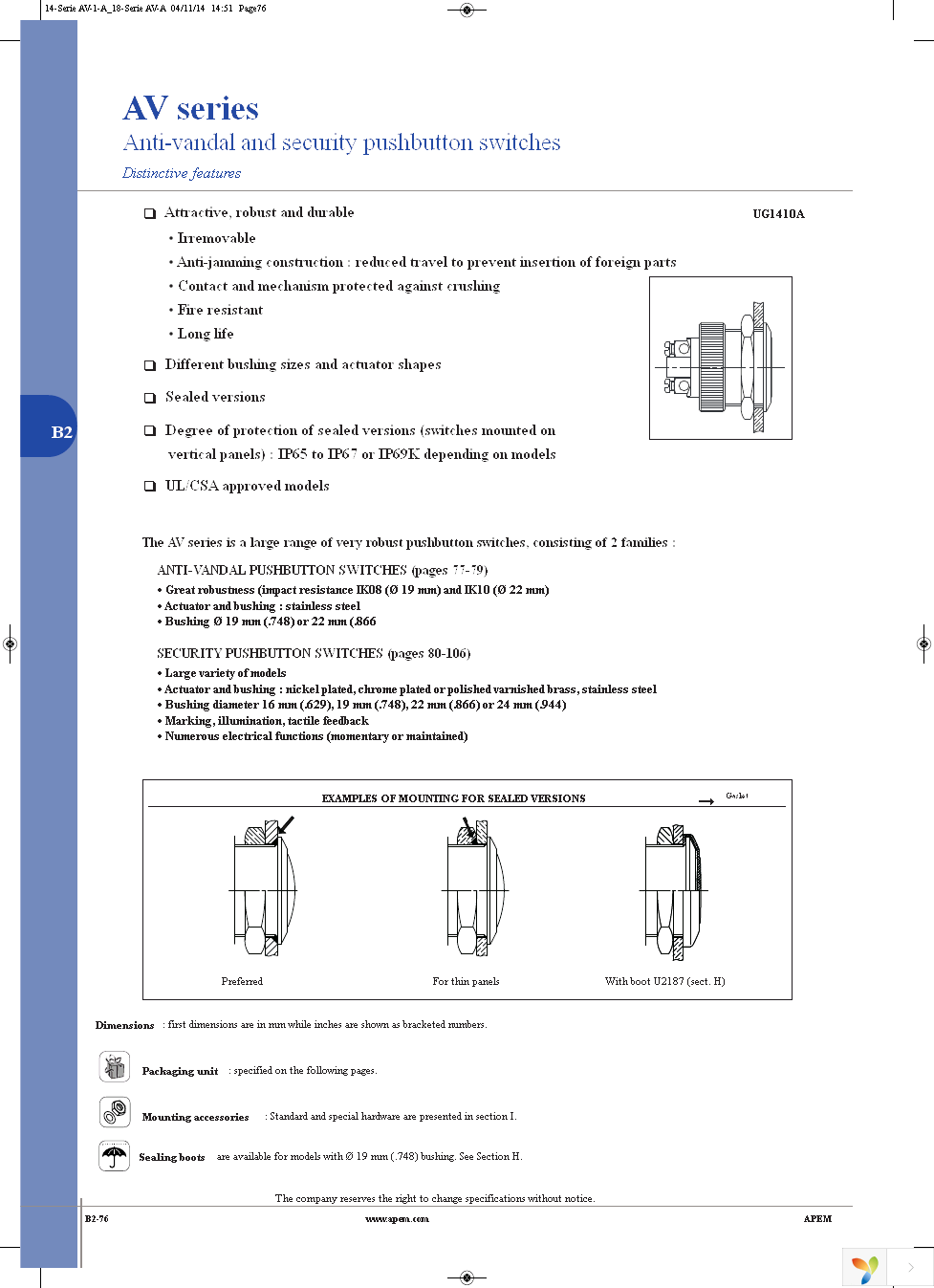 AV021003C910 Page 1