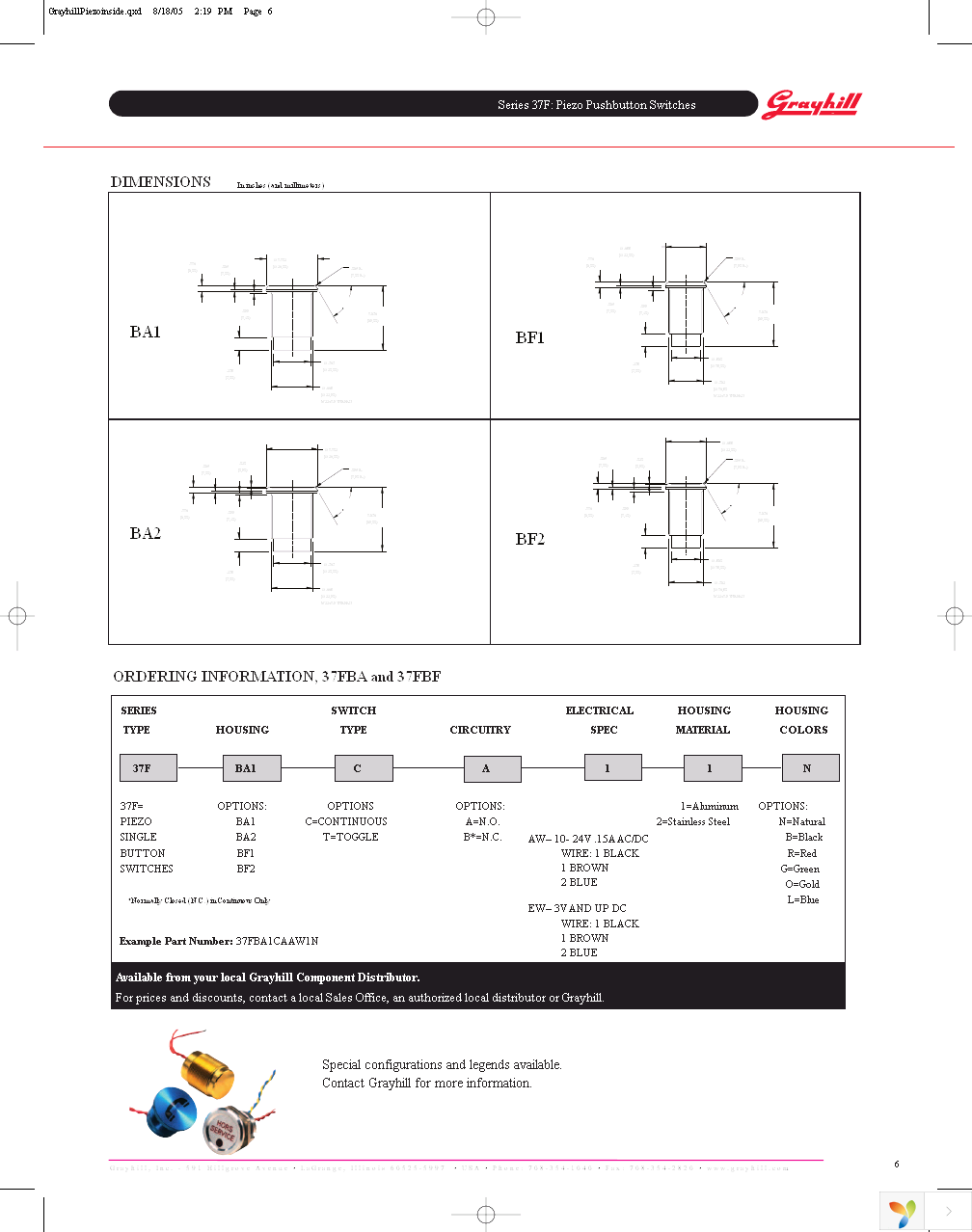 37FBR1-AAW1121N Page 7