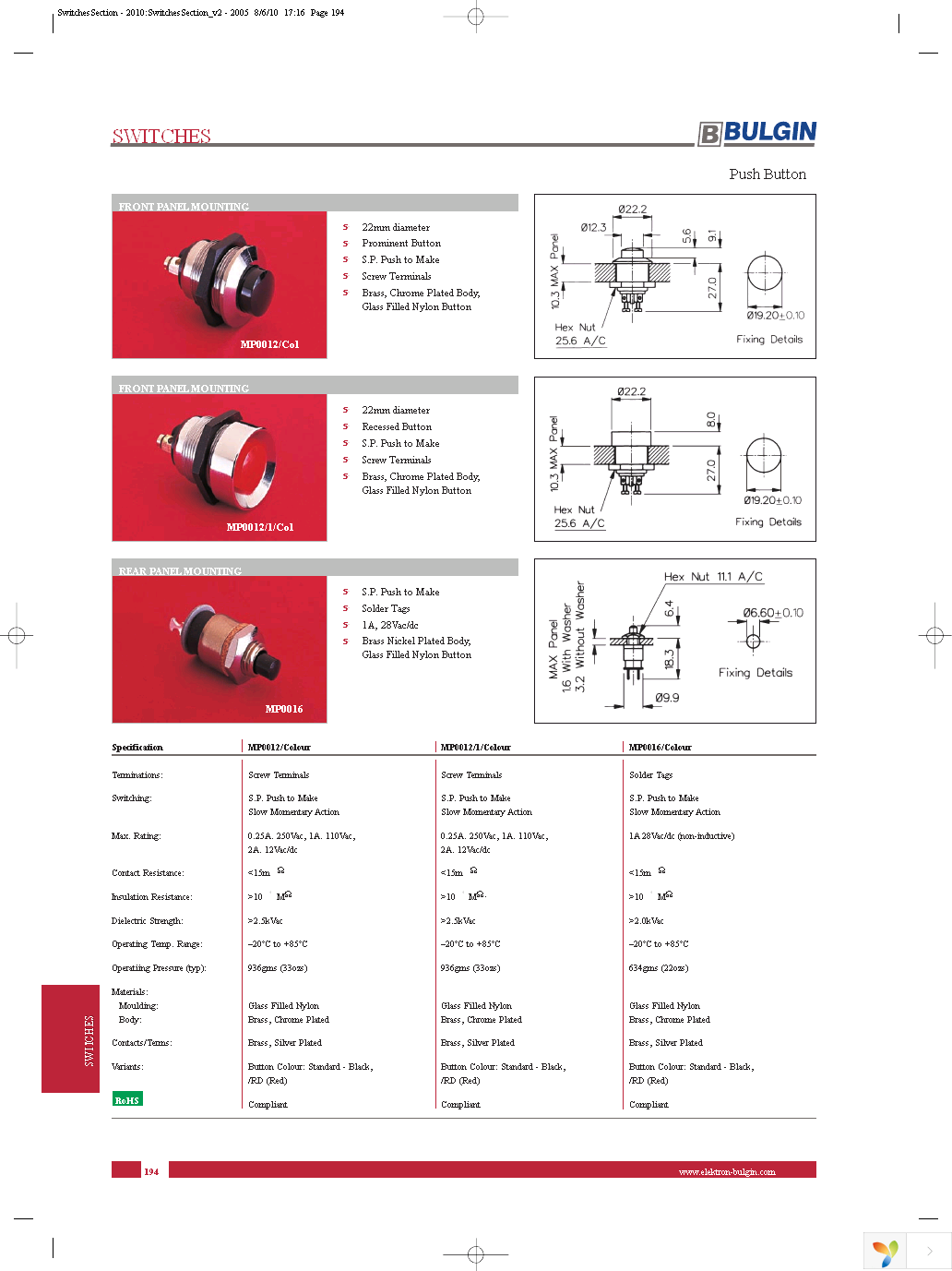 MP0012 Page 1