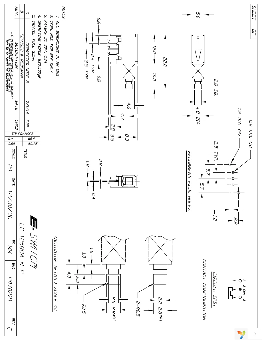 LC1258OANP Page 1