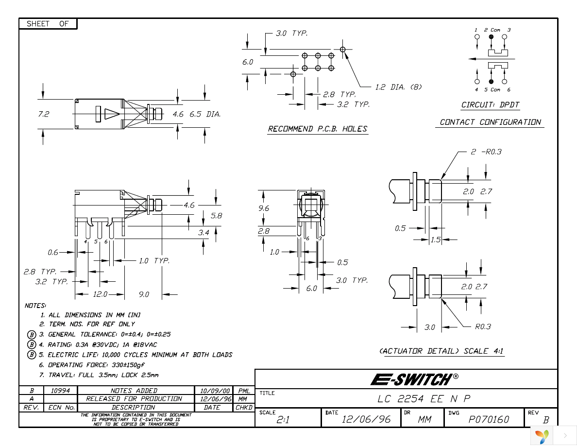 LC2254EENP Page 1