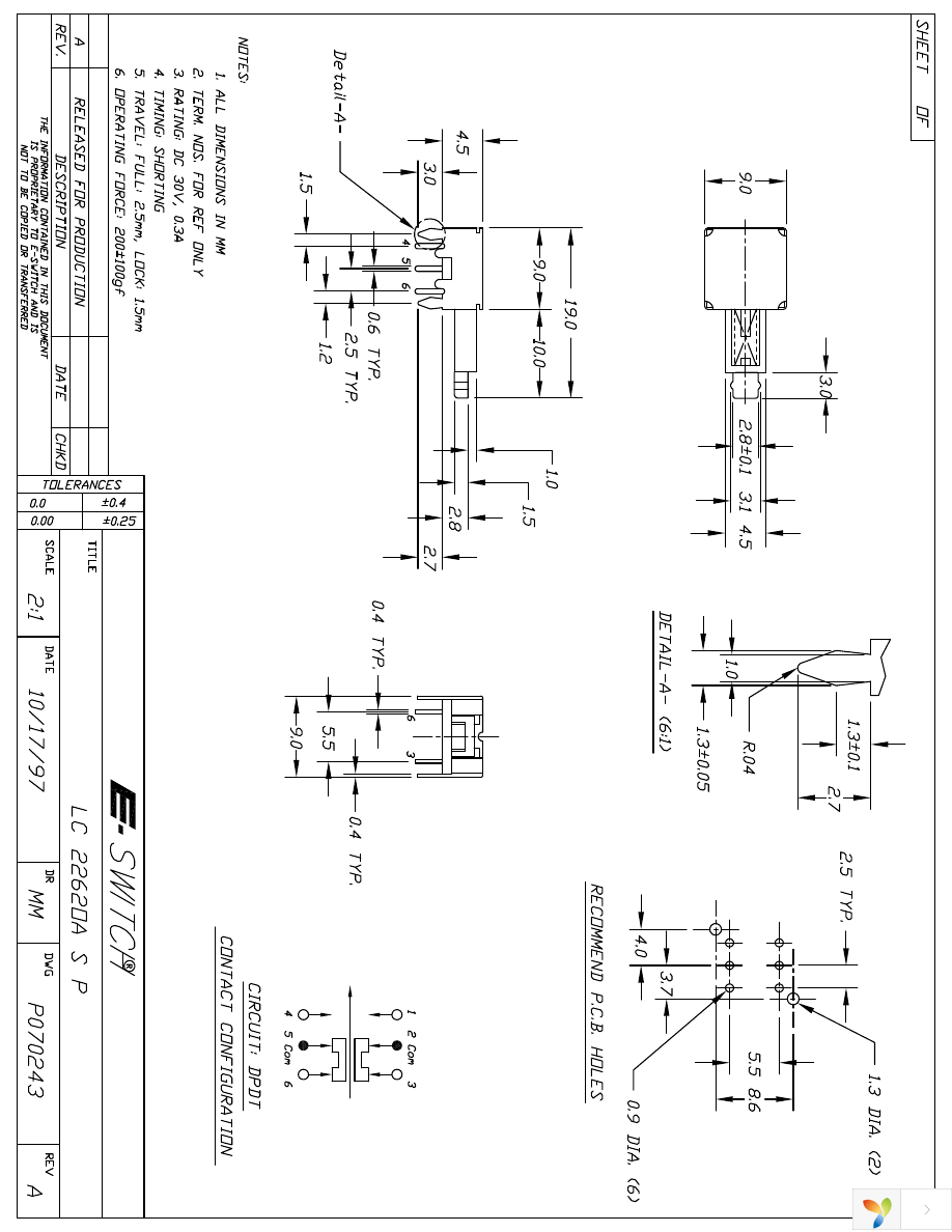 LC2262OASP Page 1