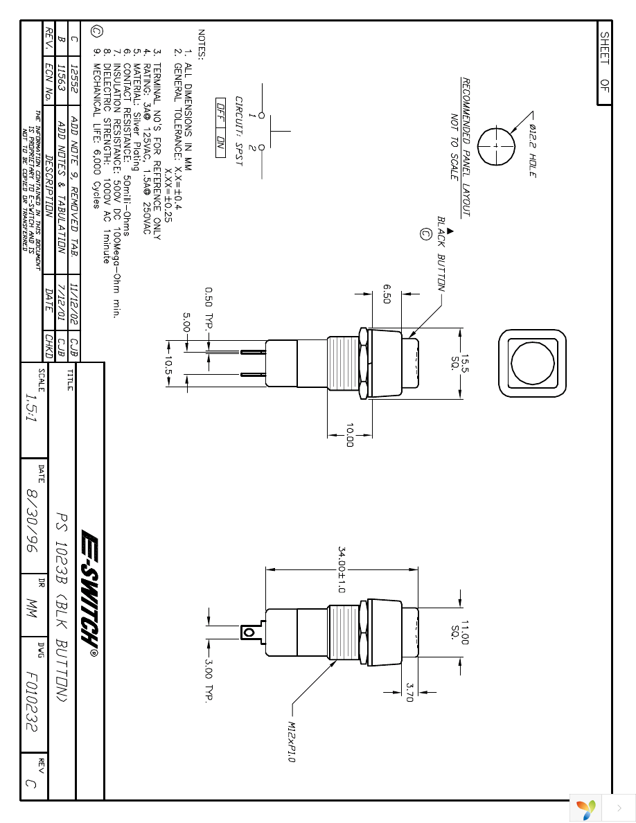 PS1023BBLK Page 1