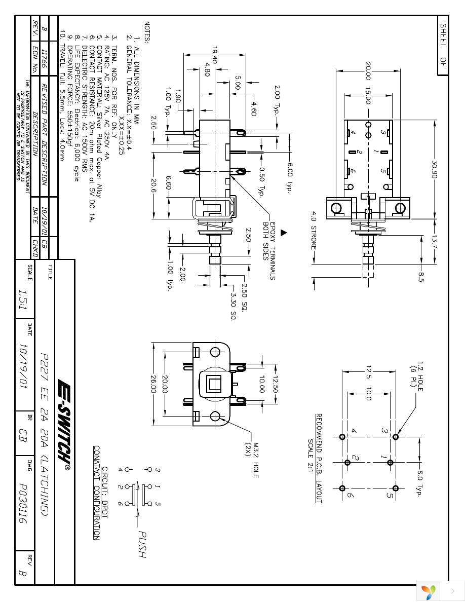 P227EE2A20A Page 1