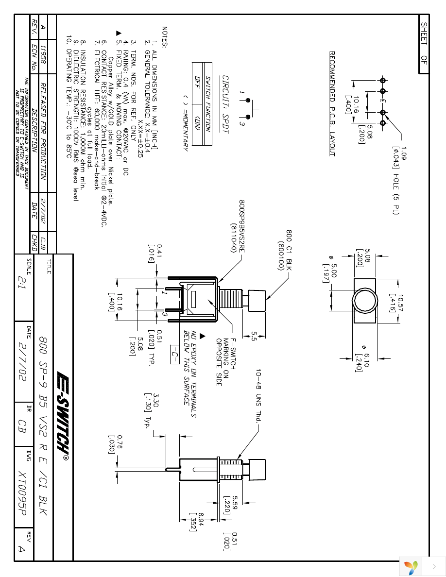 800SP9B5VS2REC1BLK Page 1