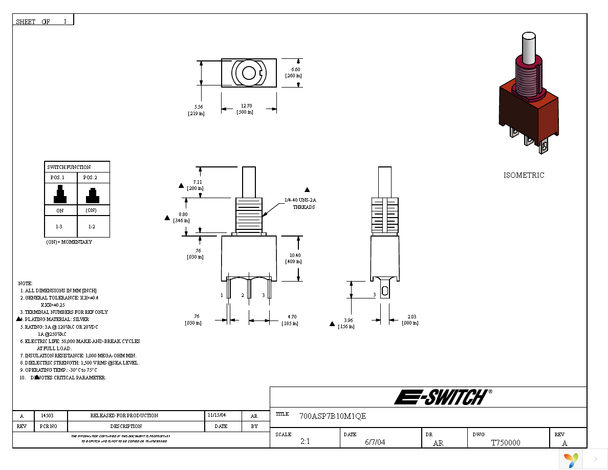 700ASP7B10M1QE Page 1