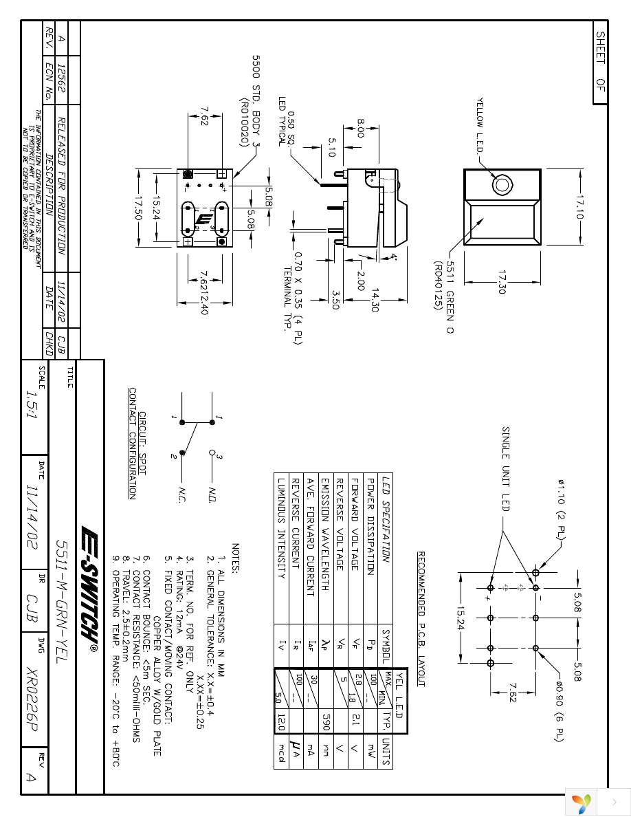 5511MGRNYEL Page 1