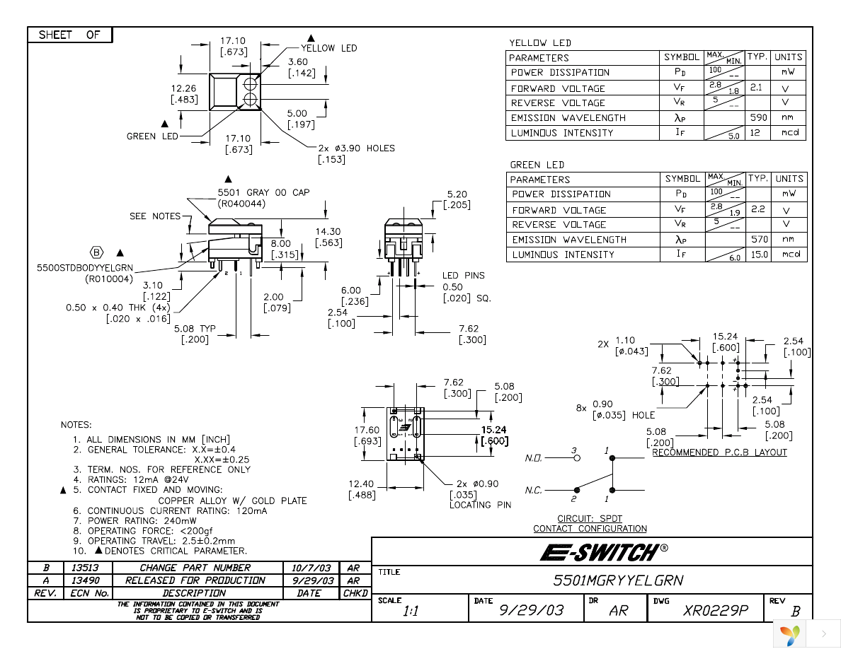 5501MGRYYELGRN Page 1