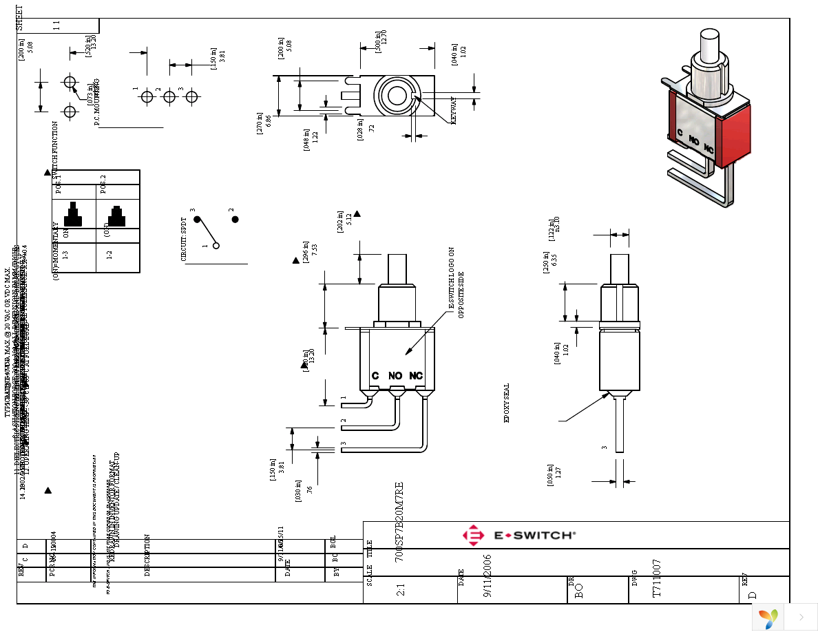 700SP7B20M7RE Page 1