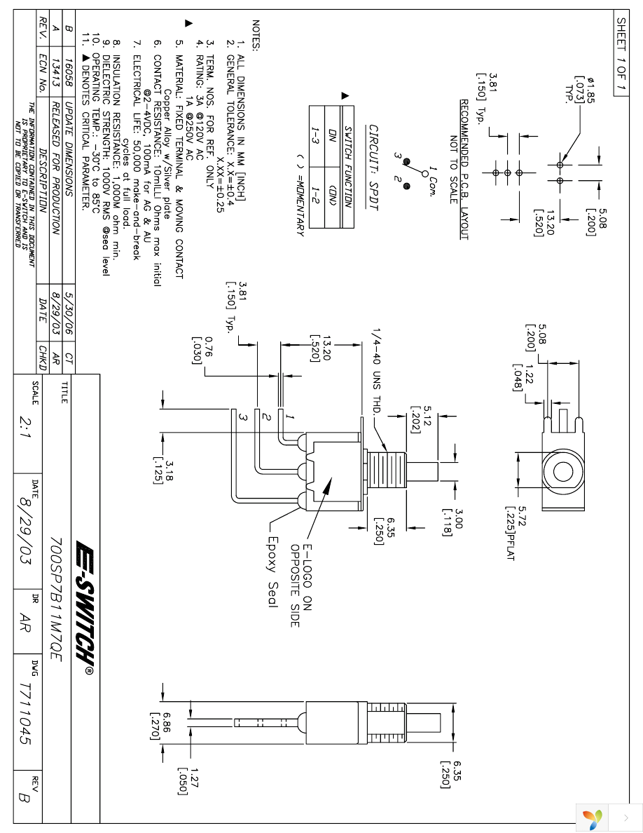 700SP7B11M7QEH Page 1